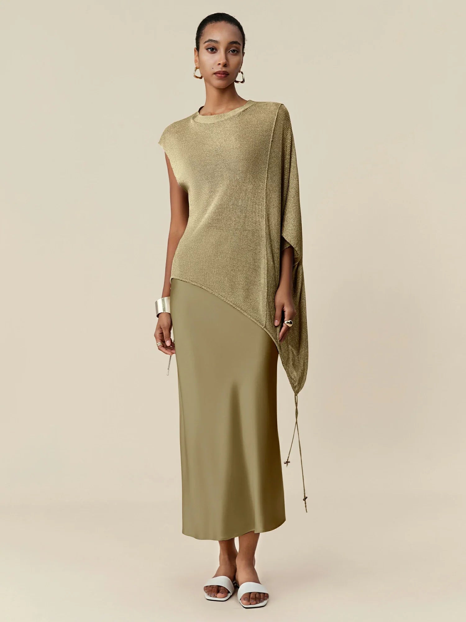 Levauro Asetat Saten Etek