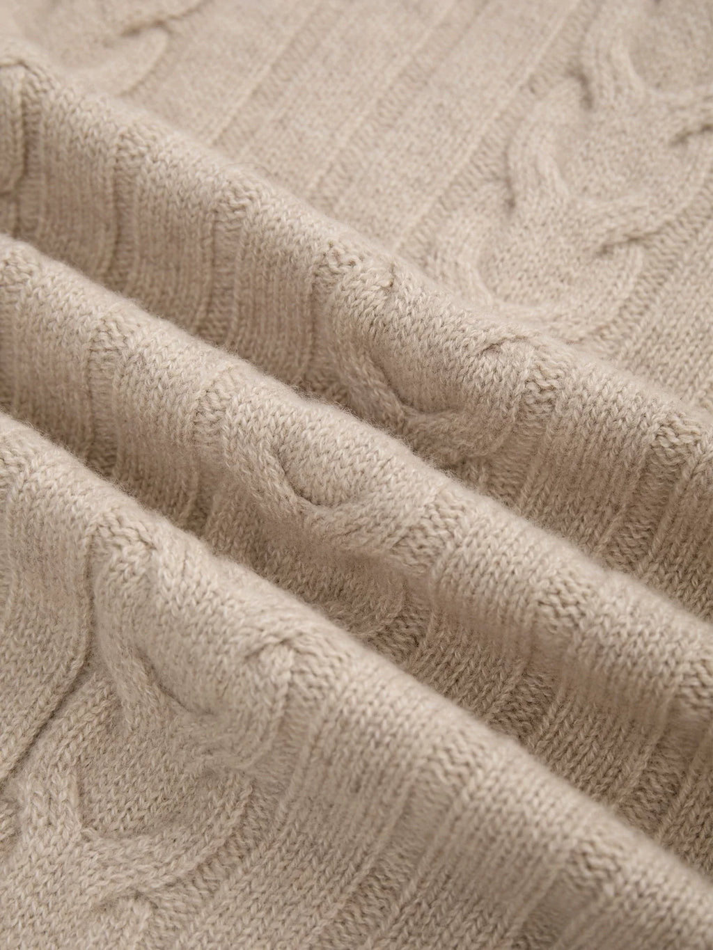 Levauro %100 Yün Kruvaze Kolsuz Kazak Yelek