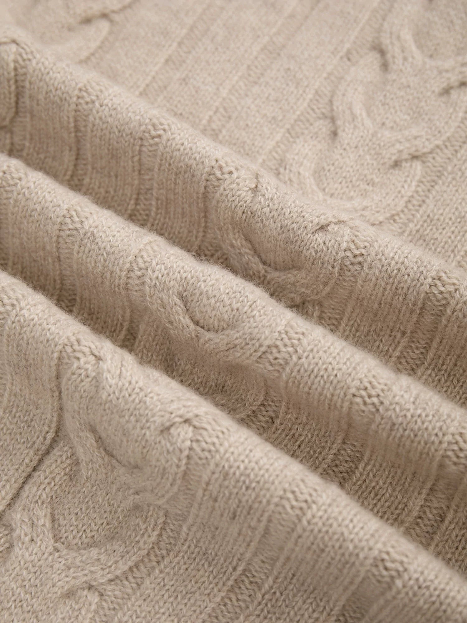 Levauro %100 Yün Kruvaze Kolsuz Kazak Yelek