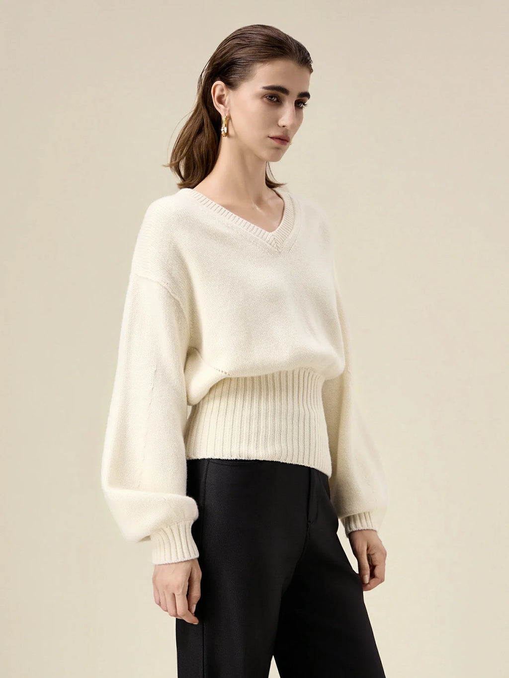 Levauro Yün Fener Kollu Bel Sıkılaştırıcı Kazak