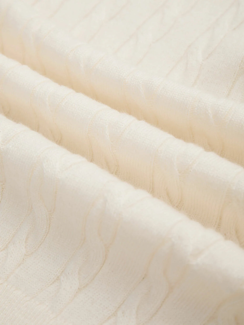 Levauro Yün Yarım Balıkçı Yaka Fermuarlı Örgü Kazak