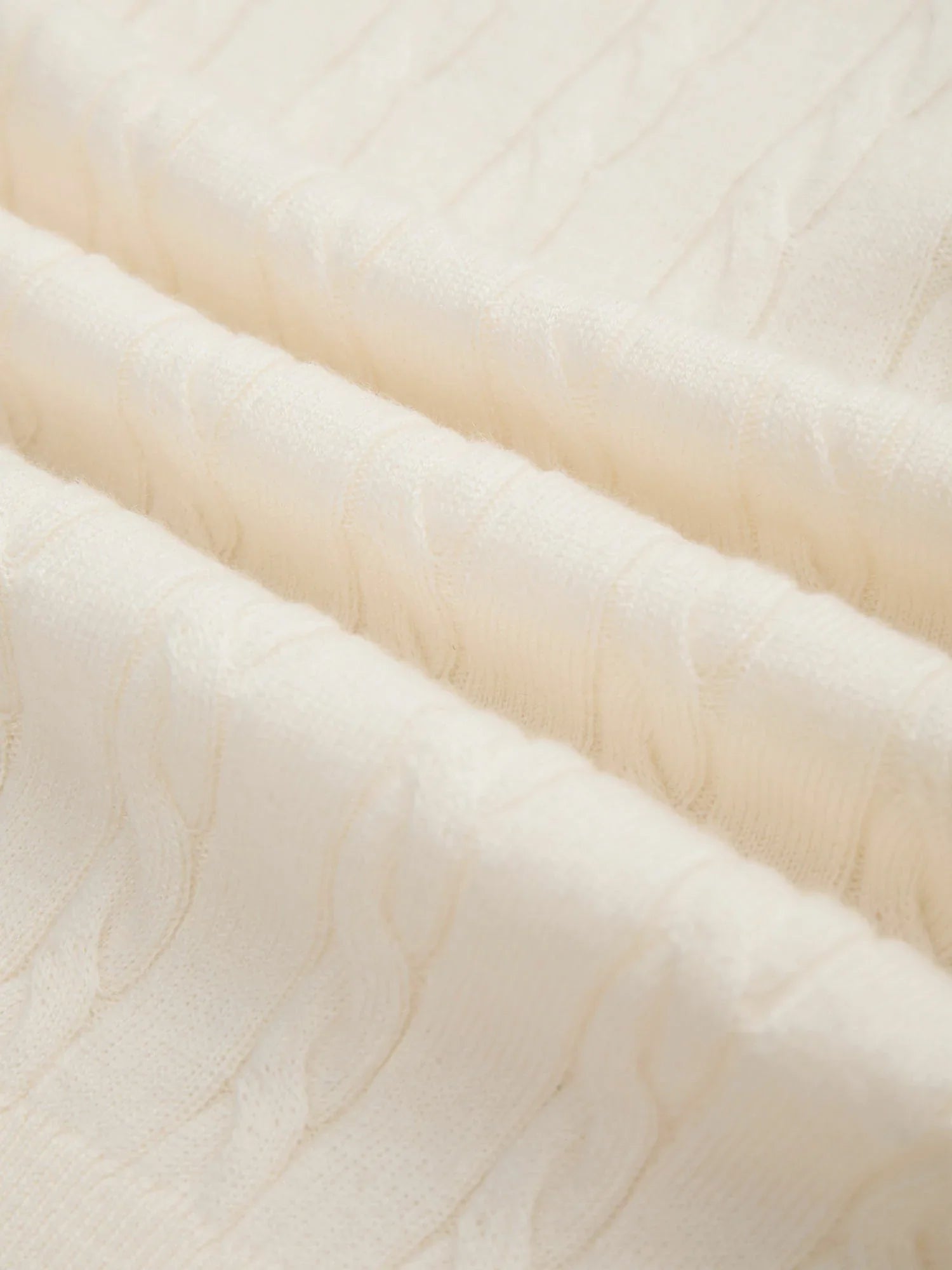 Levauro Yün Yarım Balıkçı Yaka Fermuarlı Örgü Kazak