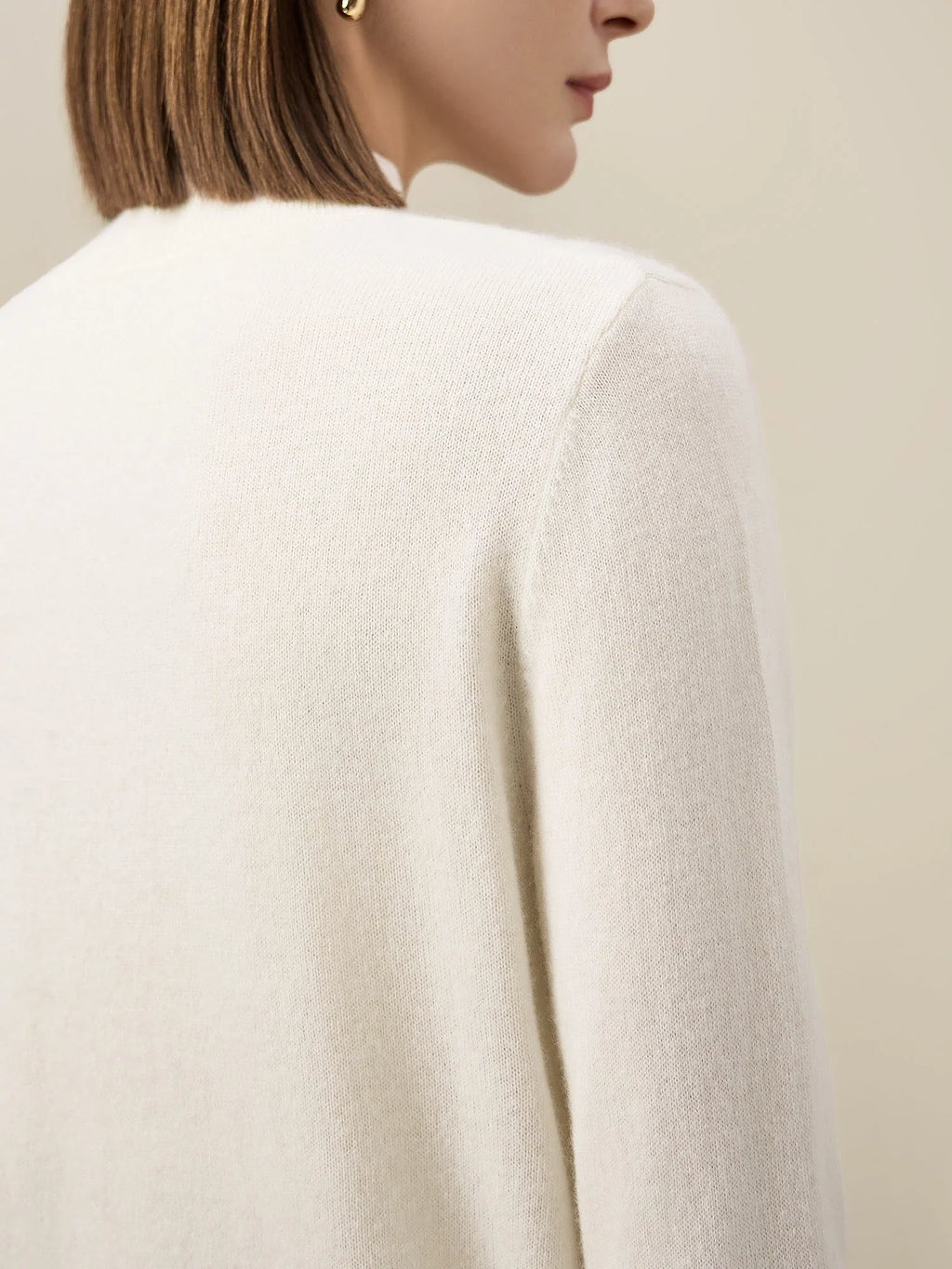 Levauro Kadın %90 Yün Uzun Kollu Örgü Kazak