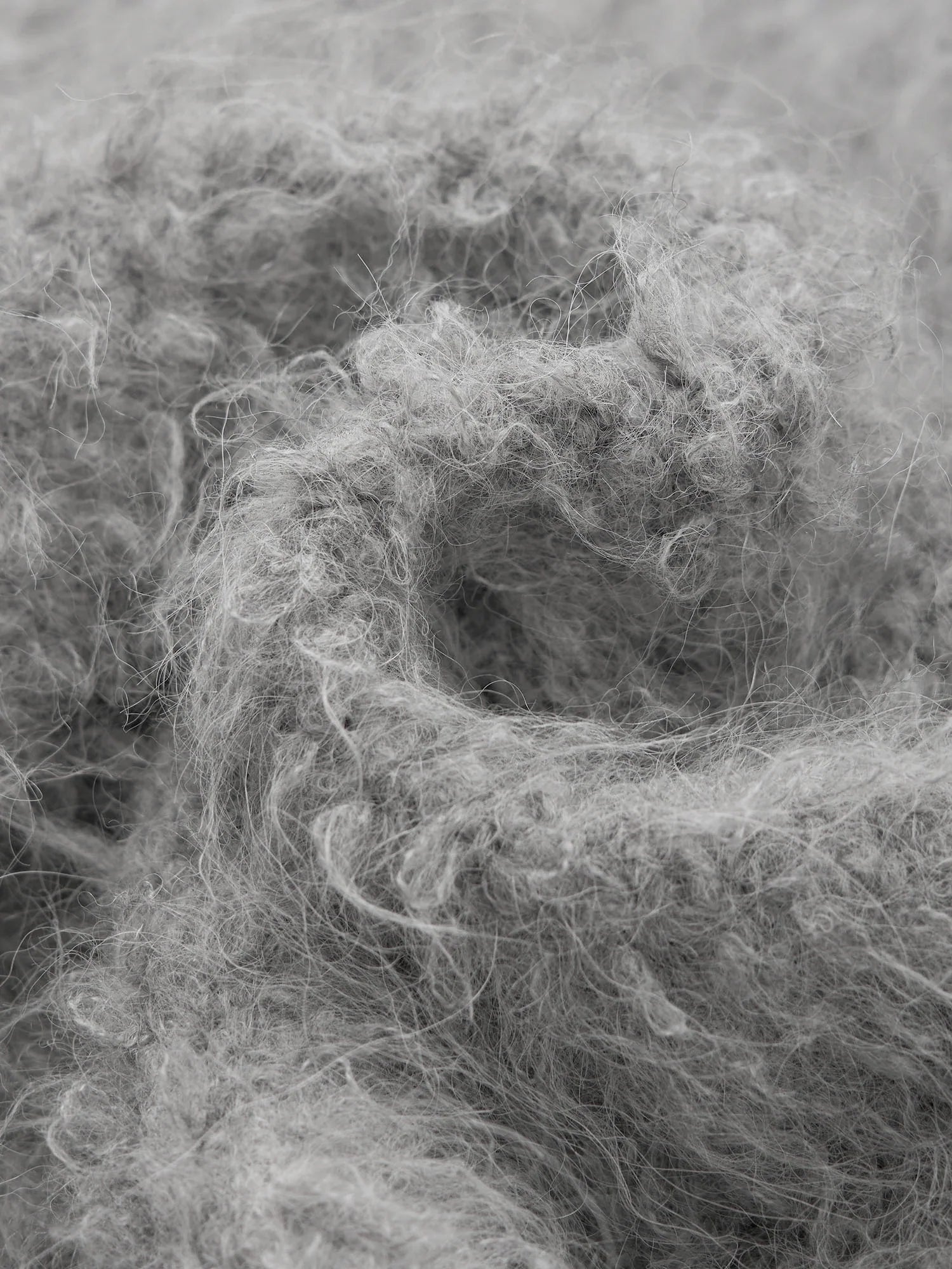 Levauro Kadın Yuvarlak Yaka Kolsuz Peluş Örgü Yelek