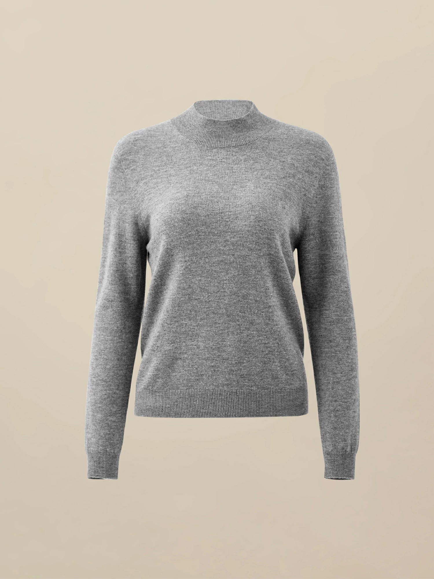 Levauro Kadın %100 Yün Yarım Balıkçı Yaka Örme Kazak