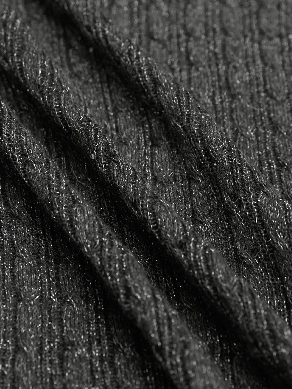 Levauro Yün Kısa Kollu Payetli Örme Tişört