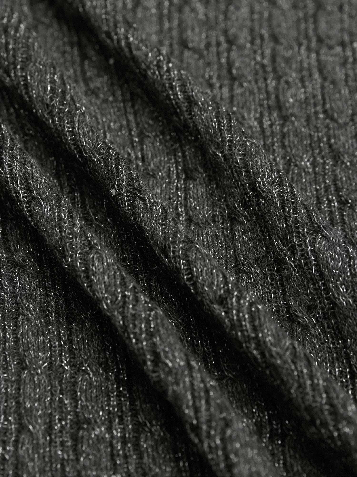 Levauro Yün Kısa Kollu Payetli Örme Tişört