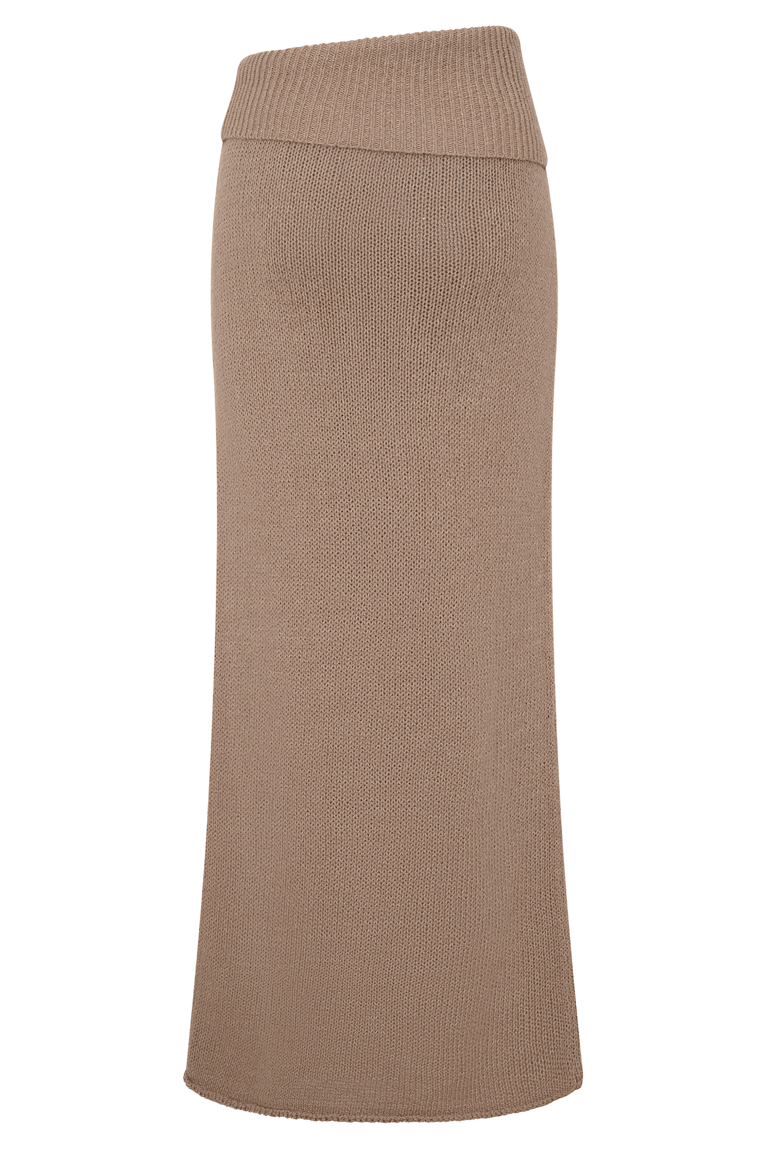 Levauro Sloane Örgü Maxi Etek - Latte