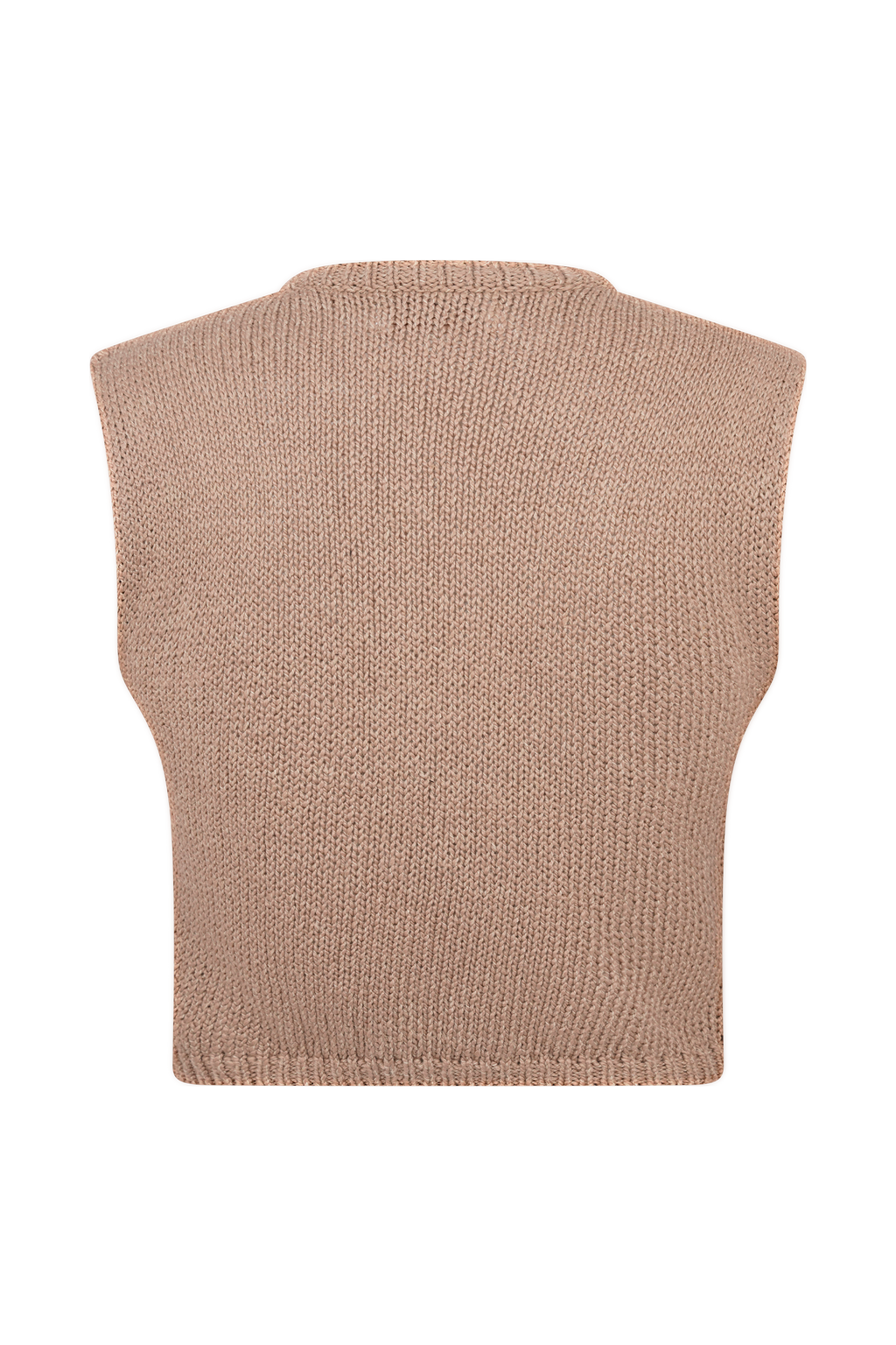 Levauro Sloane Overlay Örgü Üst - Latte