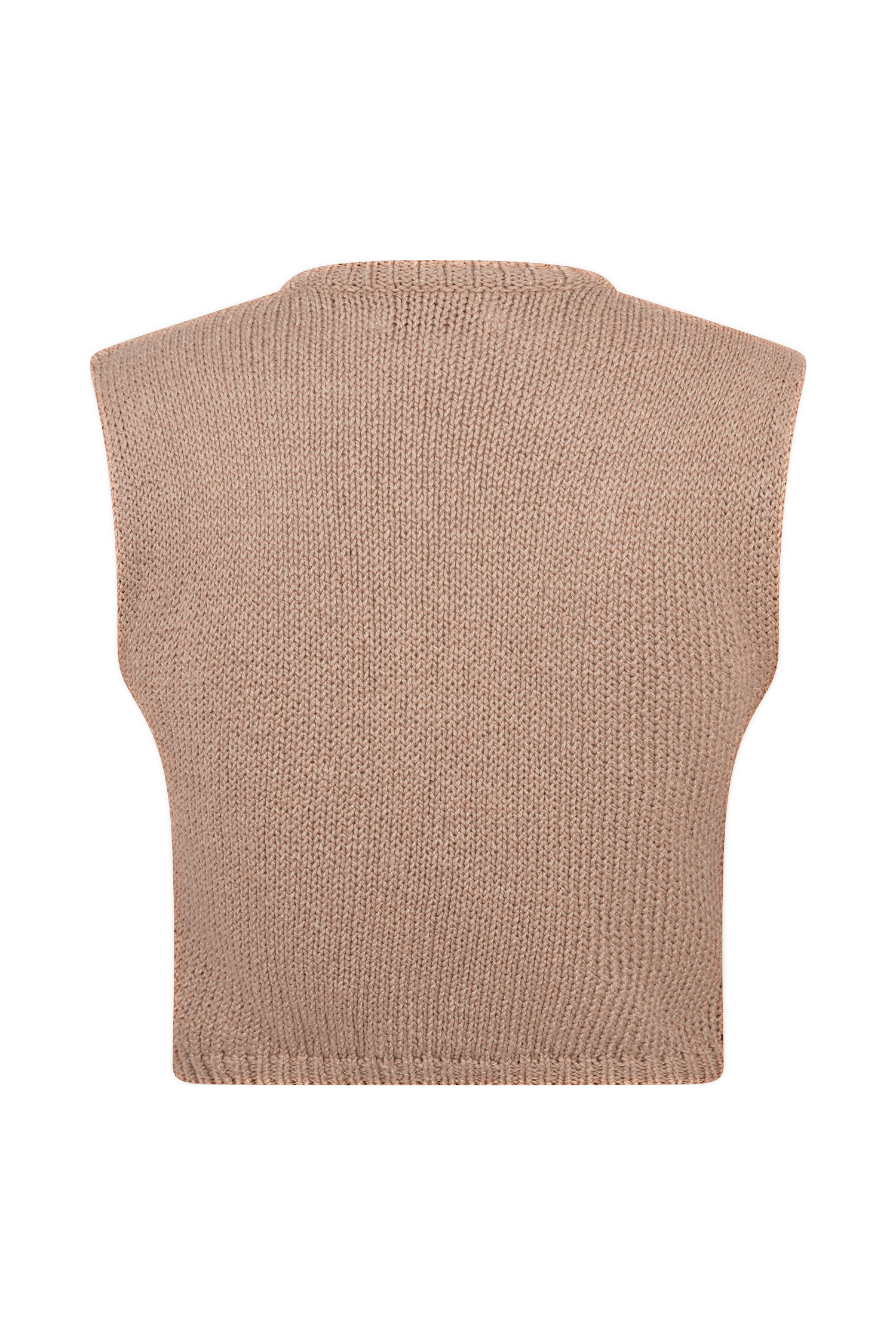Levauro Sloane Overlay Örgü Üst - Latte