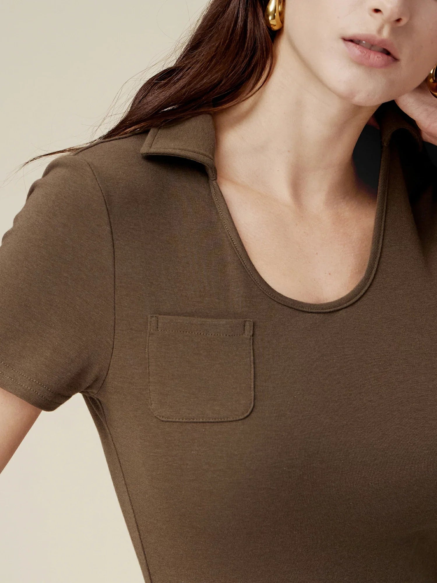 Levauro Pamuklu Slim Fit Kaburga Örgü Üst