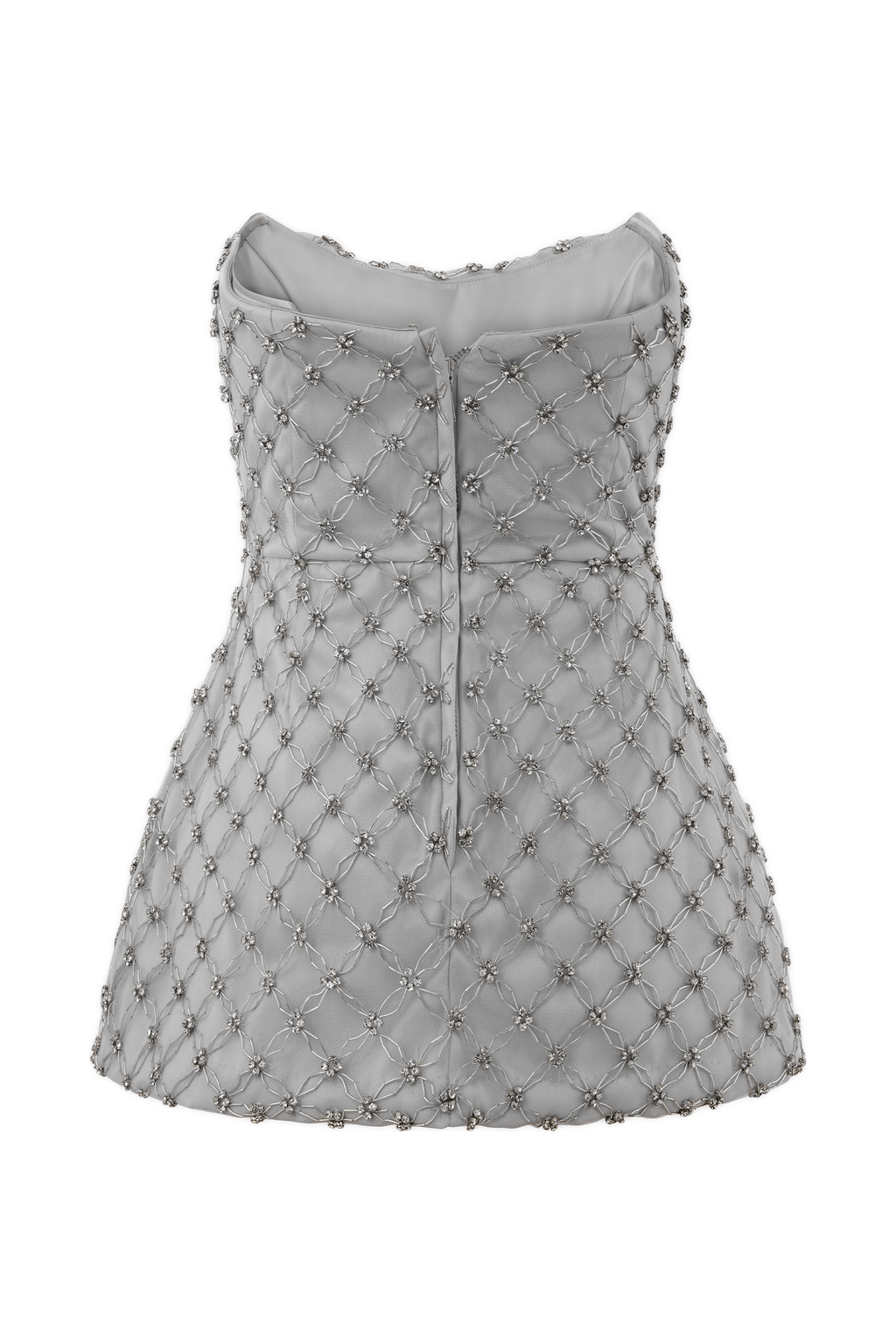 Levauro Zuri El Boncuklu Peplum Korse - Gümüş